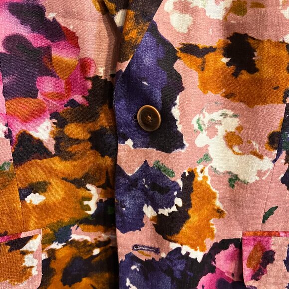 Tallia Floral Patterned Blazer Men's 40R - Picture 6 of 13